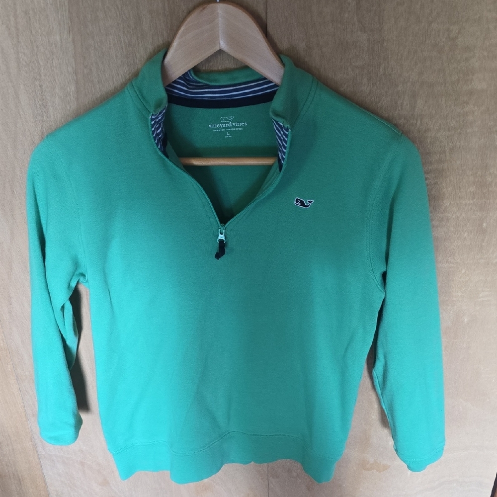 Vineyard Vines Green Zip up size Large
